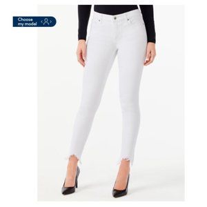 Sofia Jeans by Sofia Vergara Women's Sofia Skinny SharkBite Hem Jeans
